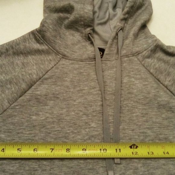 NEW Athletic Works Women's Soft Hoodie With Front Pockets, Gray Size: XS (0-2) - Picture 8 of 11